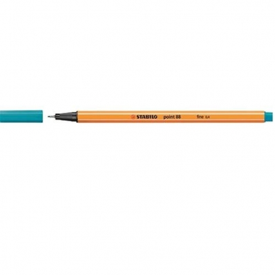 Caneta hidrográfica fine 0.4mm point 88/31 azul céu - Stabilo