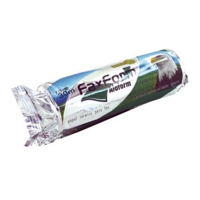 Bobina papel térmico para fax 215mmx30m - Aloform