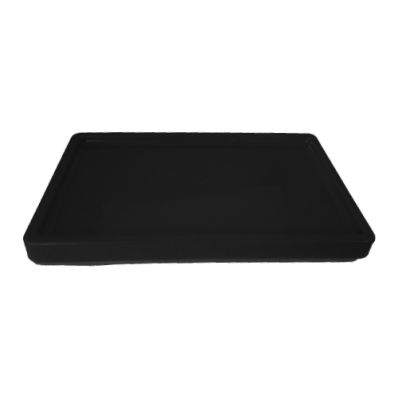Bandeja Retangular 30x18cm Preta