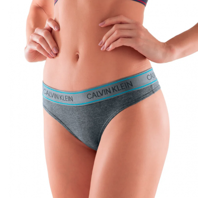 CALCINHA FIO DENTAL COTTON CALVIN KLEIN