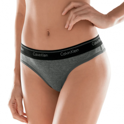 KIT 2 CALCINHAS TANGA COTTON CALVIN KLEIN