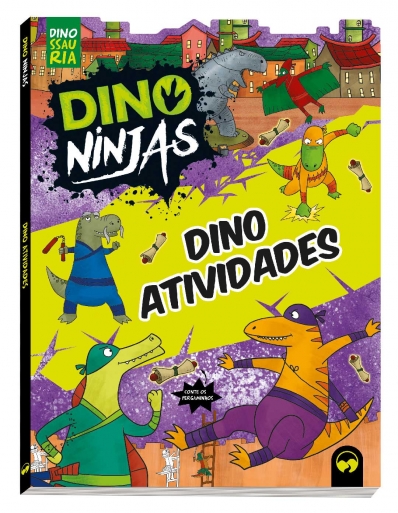 Dino atividades ninjas: Roxo
