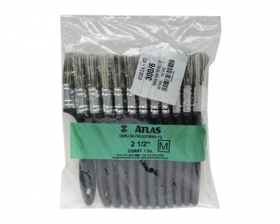 Trincha Atlas 300/6 F 2.1/2" c/12pcs