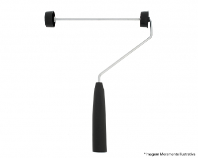 Suporte Rolo Pintura Compel 23Cm C/Bucha c/24pcs