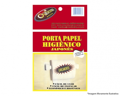 Porta Papel Higienico Plast Japones Blister