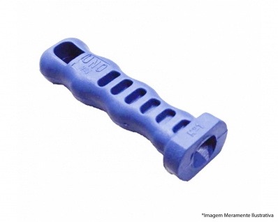 Cabo Lima Nr 01 Plast Azul c/12pcs