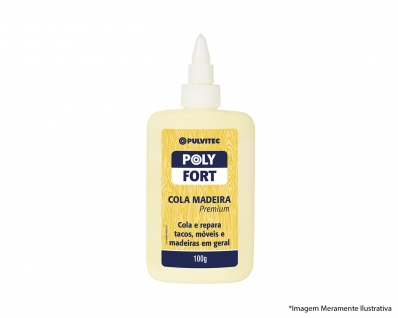 Cola Madeira Pulvitec 100G c/24pcs