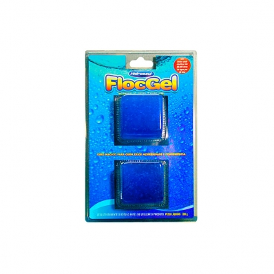 Floc Gel 2 Cubos 180g - Hidroazul