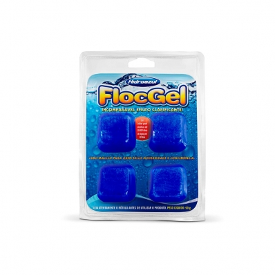 Floc Gel 4 Cubos 90g - Hidroazul