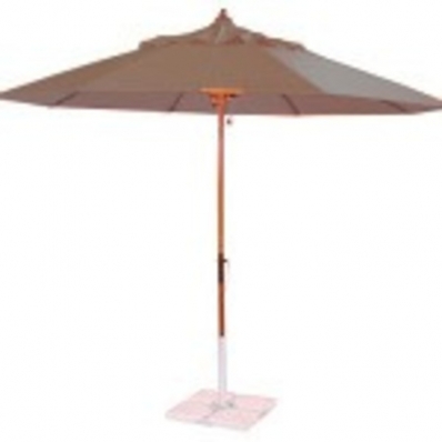Ombrelone Madeira 3m Marrom - Ronchetti