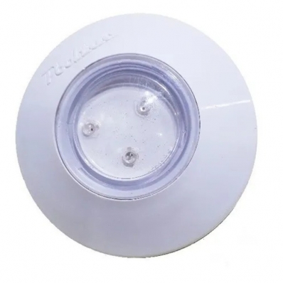 Refletor Poli Super Led 3 Slim 9w Abs Rosca 1/2 Rgb - Pooltec