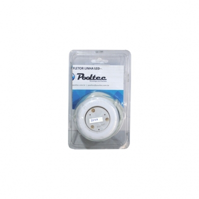 Refletor Tecno Mini Super Led 3 Abs Rosca 1/2 Rgb - Pooltec