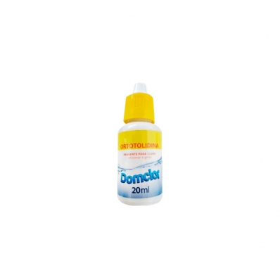 Solução Cloro Ii Ortotolidina Domclor - 20ml