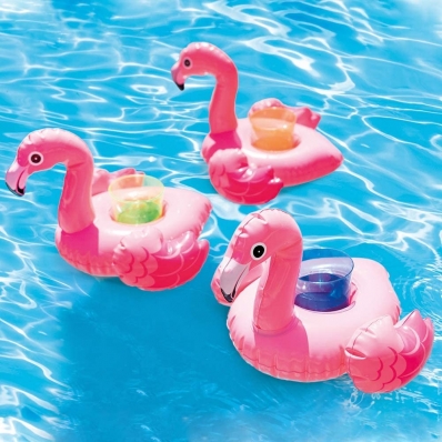 Porta Copos Flamingo - Intex