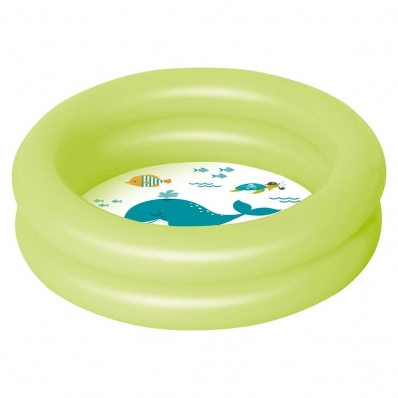 Banheira Infantil Inflável 28l Verde - Mor