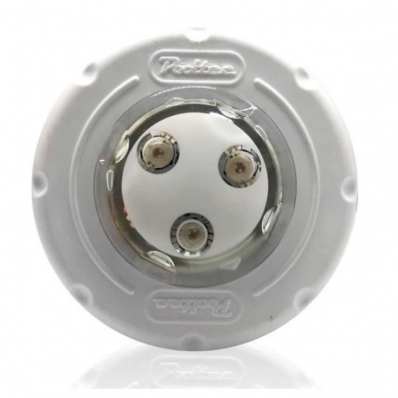 Refletor Poli Ultra Led 3 Abs 27w Rosca Rgb - Pooltec