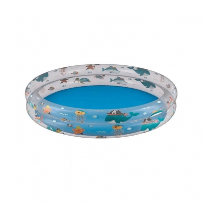 Banheira Infantil Inflável Mor 90l Fundo Do Mar