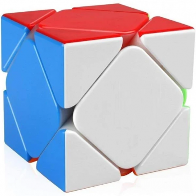 Cubo mágico interativo colorido