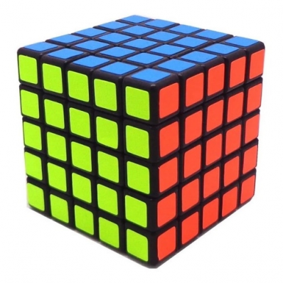 Cubo mágico interativo colorido 5x5x5