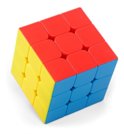 Cubo mágico interativo colorido 3x3x3