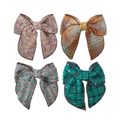 Presilha Laço Tweed