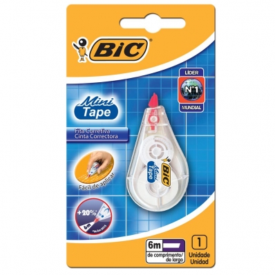Fita corretiva 5mmx6m mini tape Blister