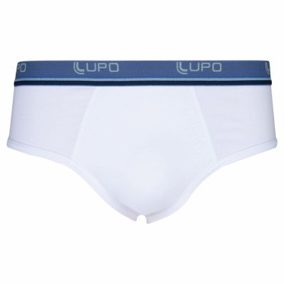 Cueca Lupo Slip Algodão Com Elastano