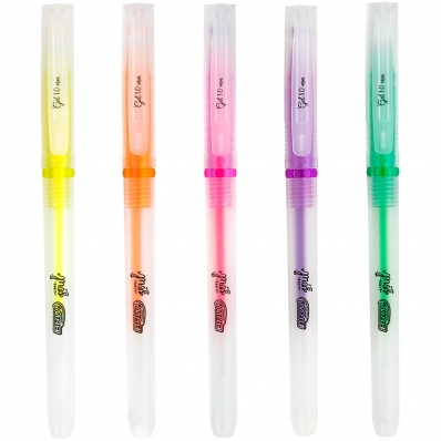 Caneta gel fluorescente 1.0 mm soul neon cores