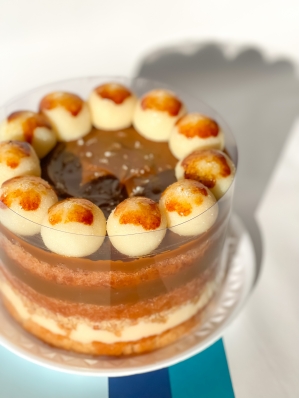 Bolo Presente Brulee