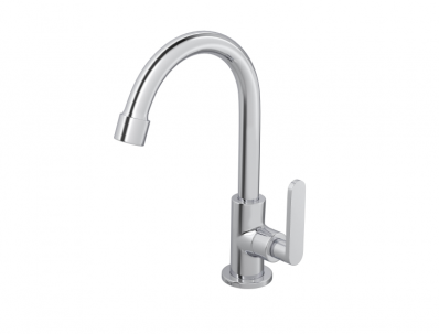 Torneira para Lavatório Mesa Bica Alta Flex Plus- Cromada 