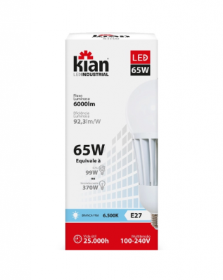 Lâmpada Led 65 W-6.500K - Branca