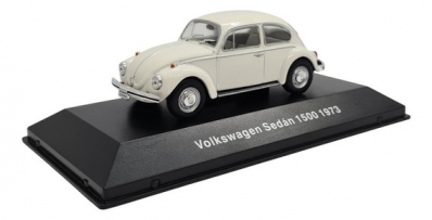 Volkswagen Collection: Miniatura Fusca 1500 - (1973)