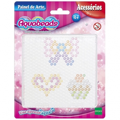 Painel de arte - Aquabeads