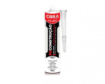 Selante Cibra Pu Construcao 400G Preto Blister