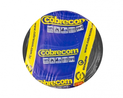 Fio Cabinho Flexivel 2,5Mm Preto