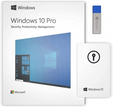 Microsoft Windows 10 Pro (32/64-bit, Download) FQC-09131 B&H