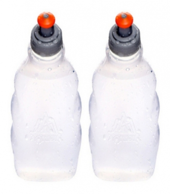 2x Garrafas 250ml Para Cinto De Hidratação Corrida Ciclismo