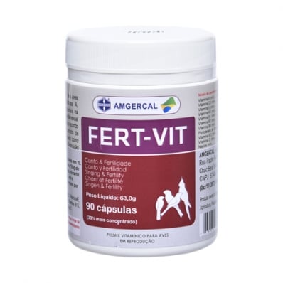 FERT-VIT - CANTO E FERTILIDADE - 90 Cápsulas