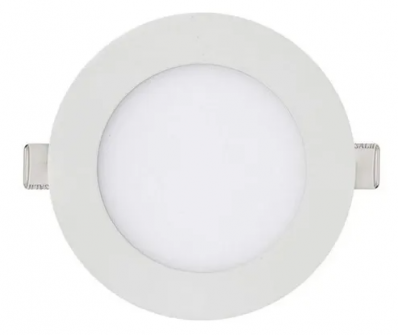 Luminária Led Embutir Redonda SLIM 3W- 3000K 