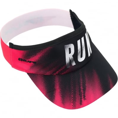 Viseira Para Corrida Hupi Running Esportes Tuna Rosa/preto 