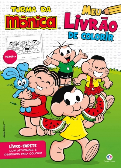 Meu livrão de colorir - Turma da Mônica