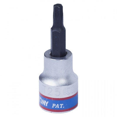 CHAVE SOQUETE TIPO TORX  T25-3/8POL KING TONY