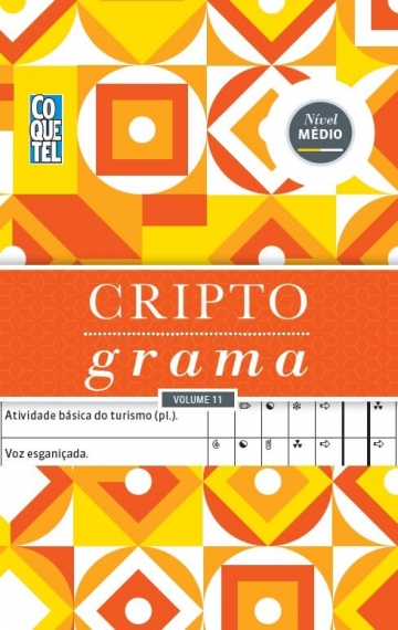 Coquetel: Criptograma - Vol. 11 - Nível médio - Espiral