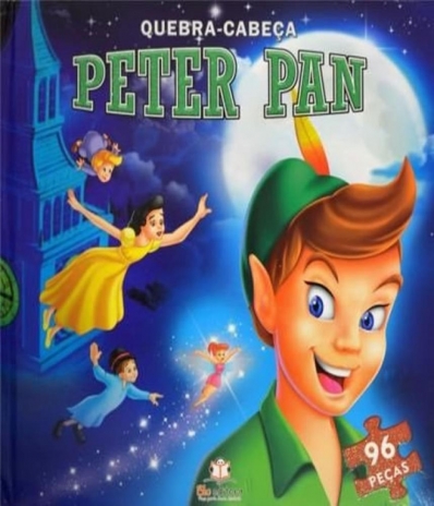 Peter Pan - Quebra-cabeça com 96 peças
