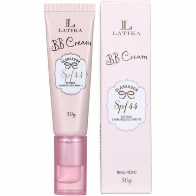 Latika Whitening FPS 44 Bege Médio - BB Cream 30g