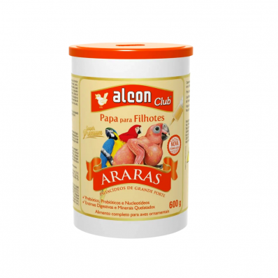 ALCON CLUB PAPA PARA FILHOTES ARARAS - 600 g