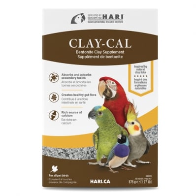 CLAY CAL - Suplemento Enriquecido com Cálcio e Argila Bentonite 575 g HARI