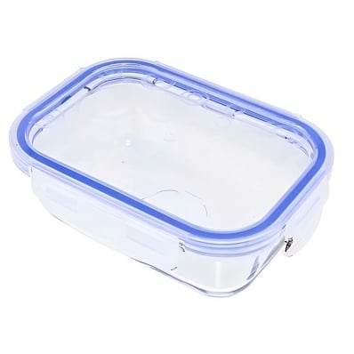 Bolsa Basic porta alimentos, azul, + contenedores vidrio