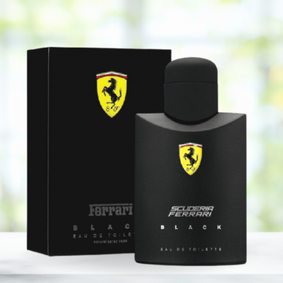 Ferrari Black Eau de Toilette - Perfume Masculino 125ml