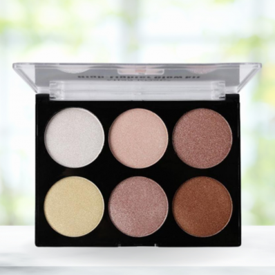 Miss Rôse High Lighter Glow - Paleta de Iluminador 